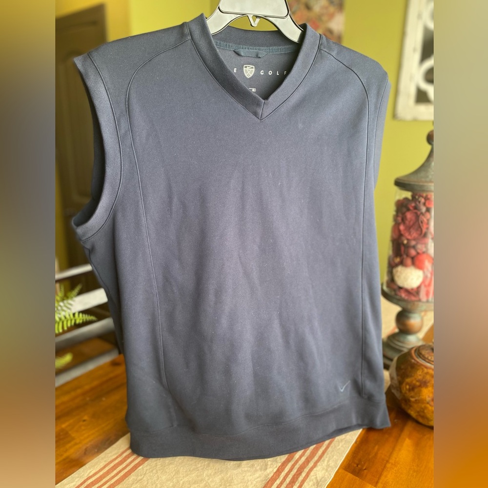 Nike Golf NikeFitDry Navy Vest